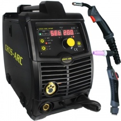 Cros Arc 201 Multi Function 200A Welder With Mig & Tig Parker Duragrip Torches